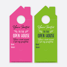 Load image into Gallery viewer, You&#39;re Invited To The Open House | Door Hanger Realtors
