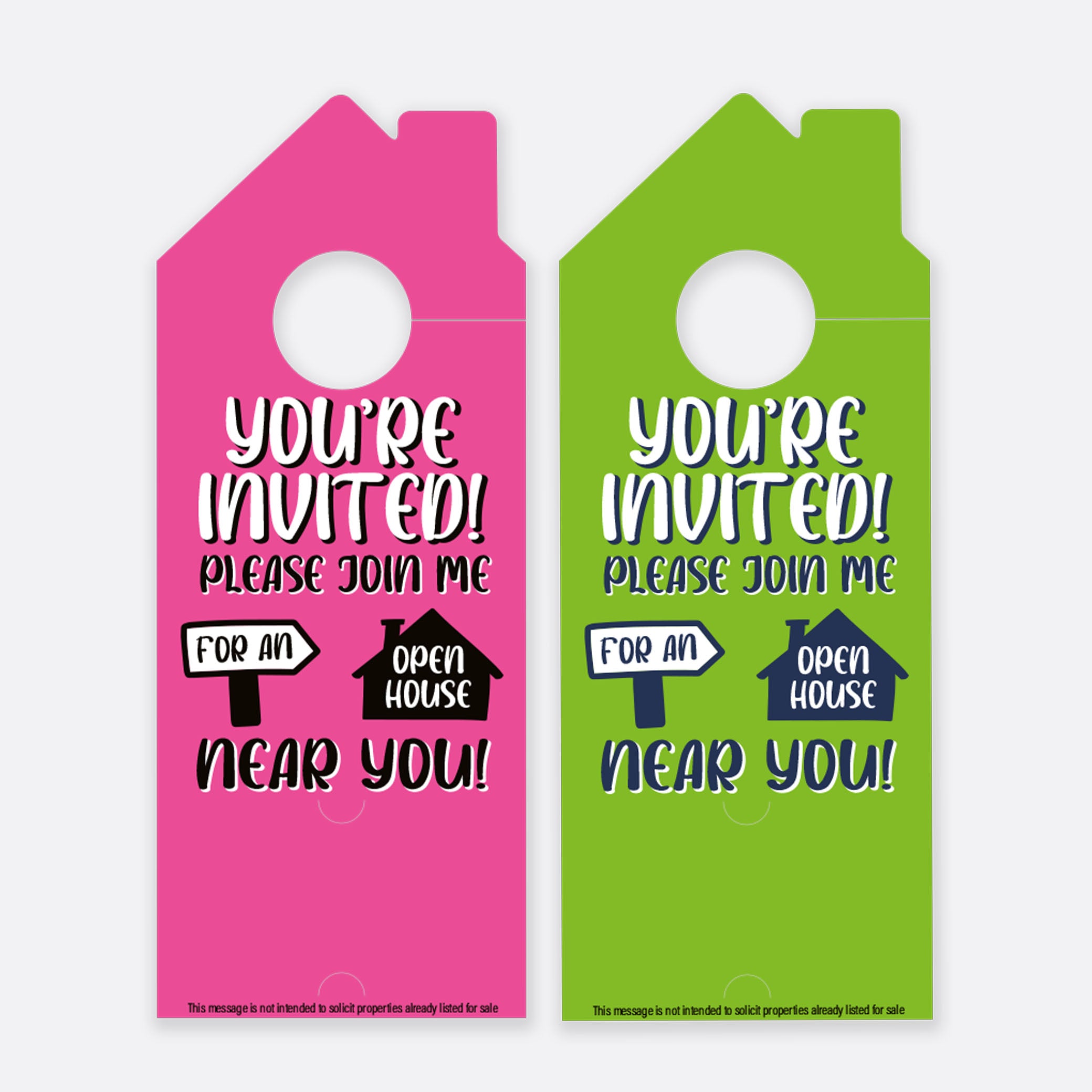 You're Invited! | Door Hanger Realtors