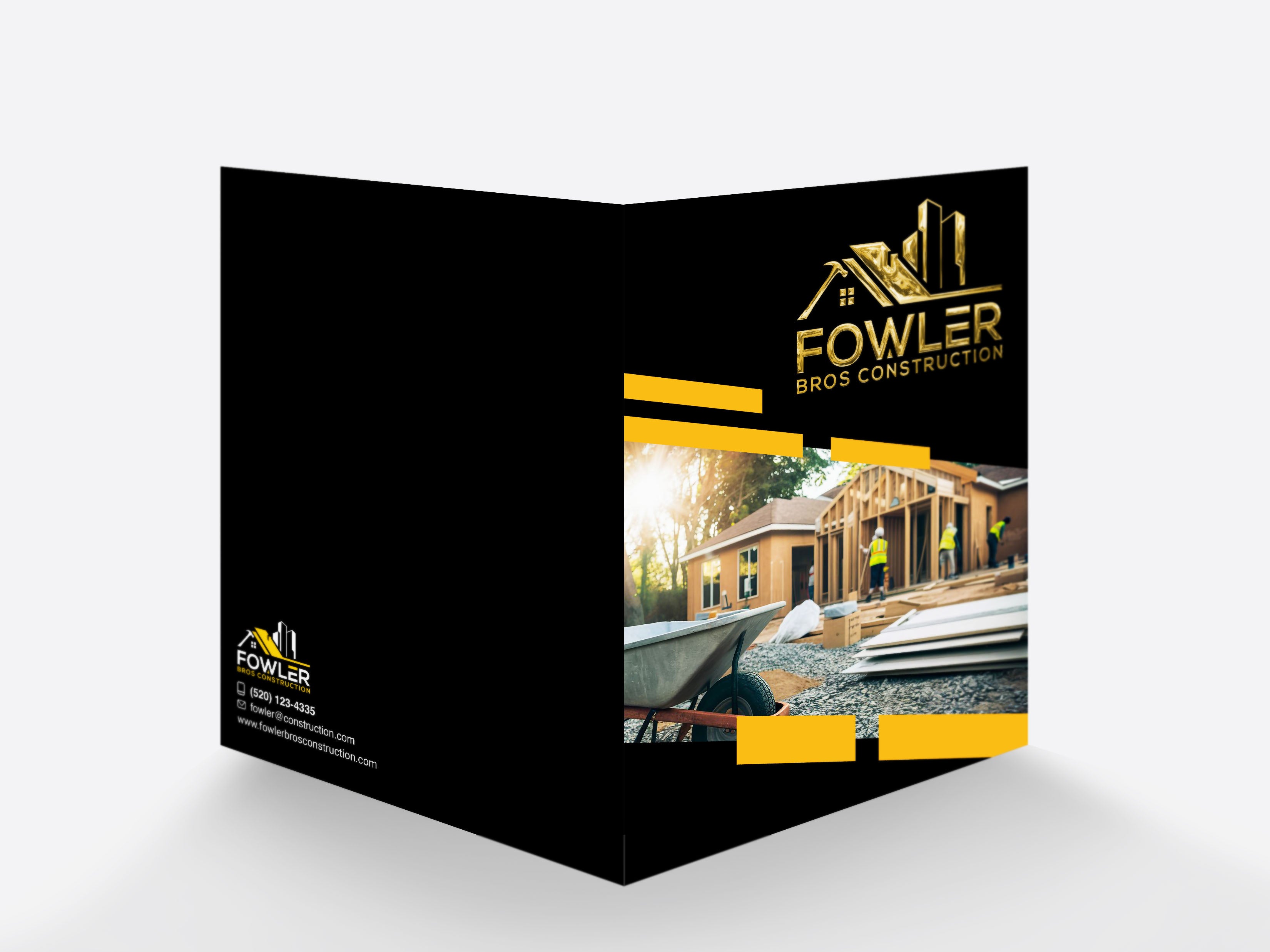 Builders Luxury Presentation Folders