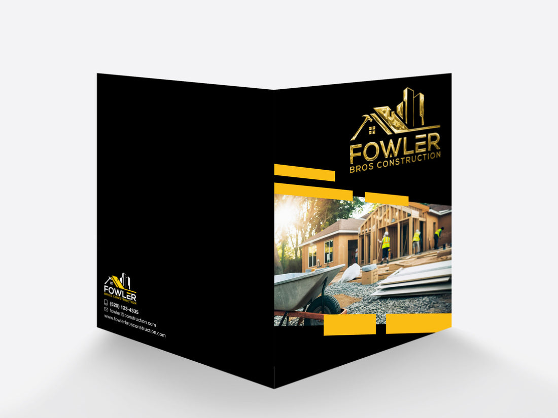 Builders Luxury Presentation Folders