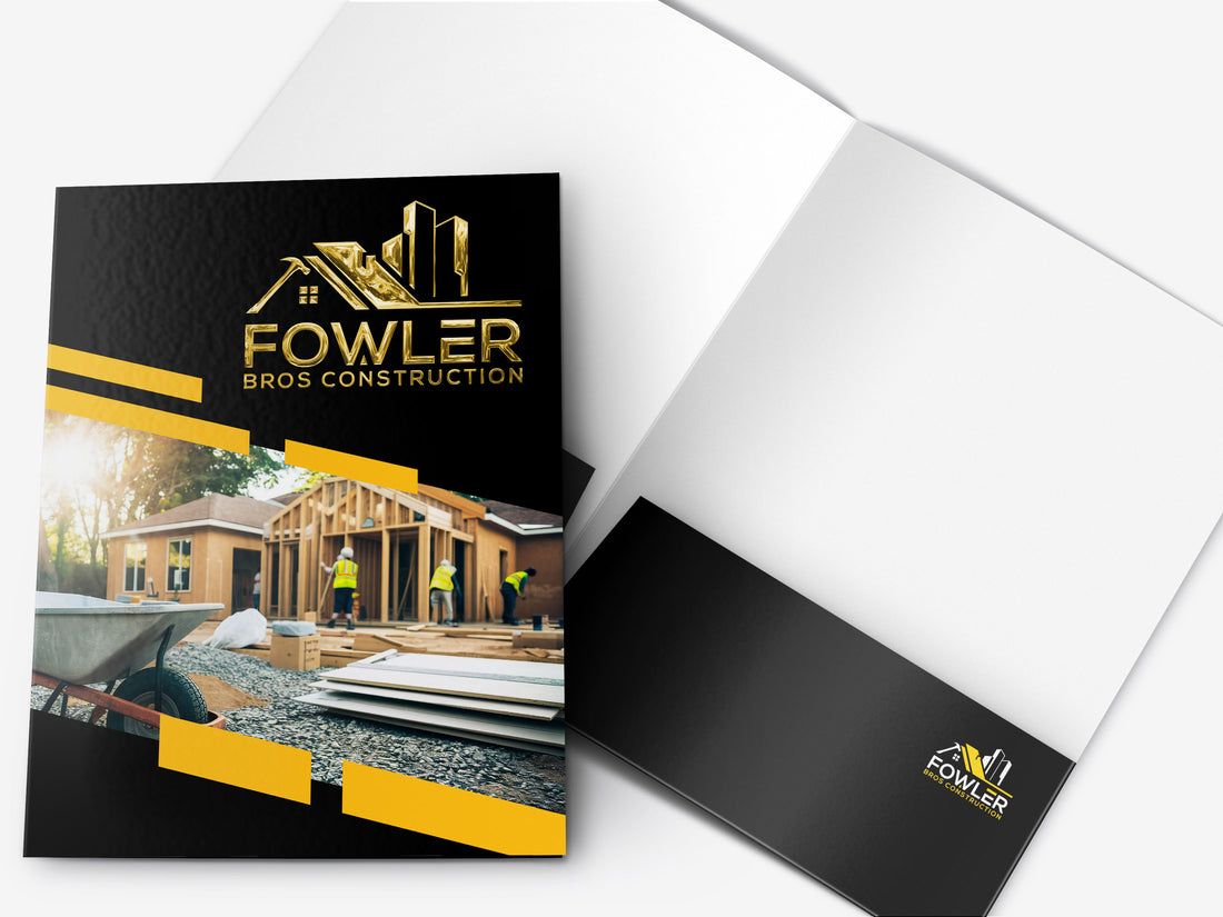 Builders Luxury Presentation Folders