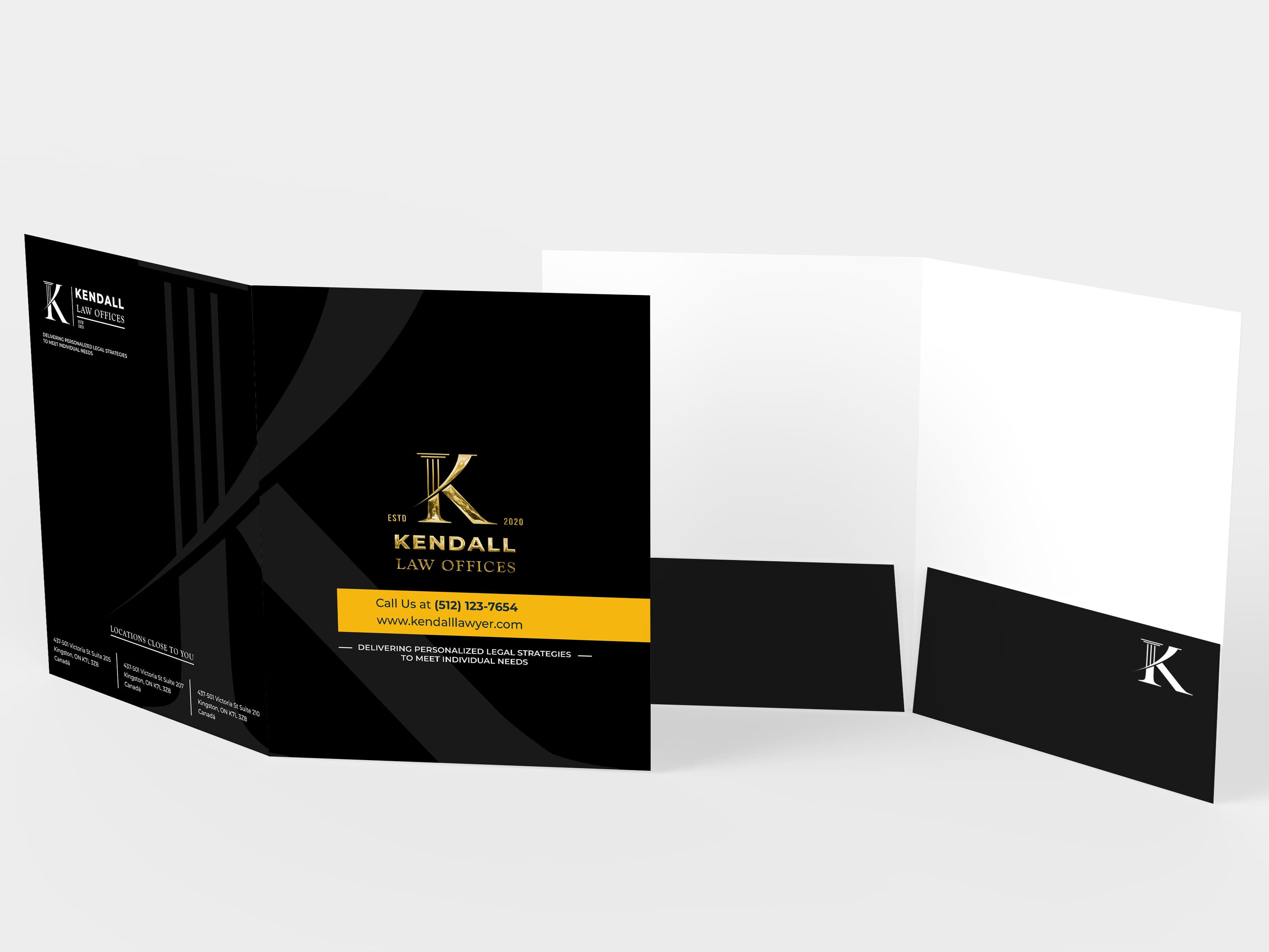 Presentation Folders for Law Firms | Luxury