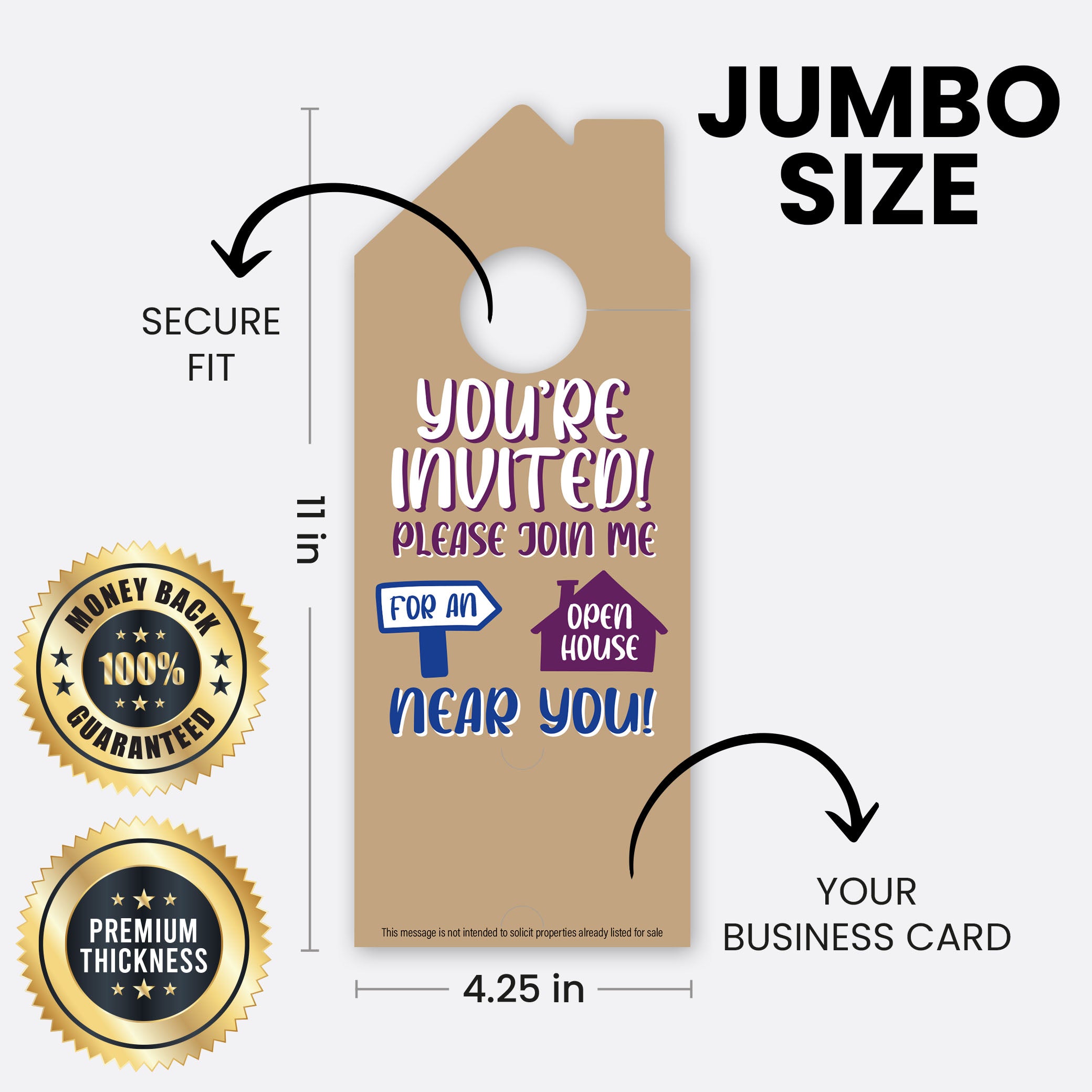 You're Invited! | Door Hanger Realtors