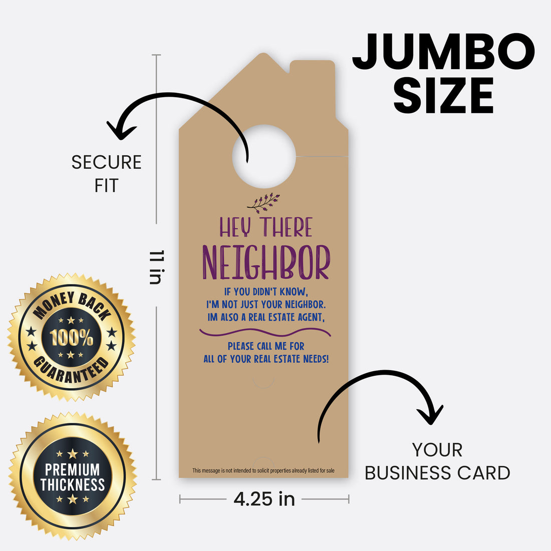Hey There Neighbor | Door Hanger Realtors