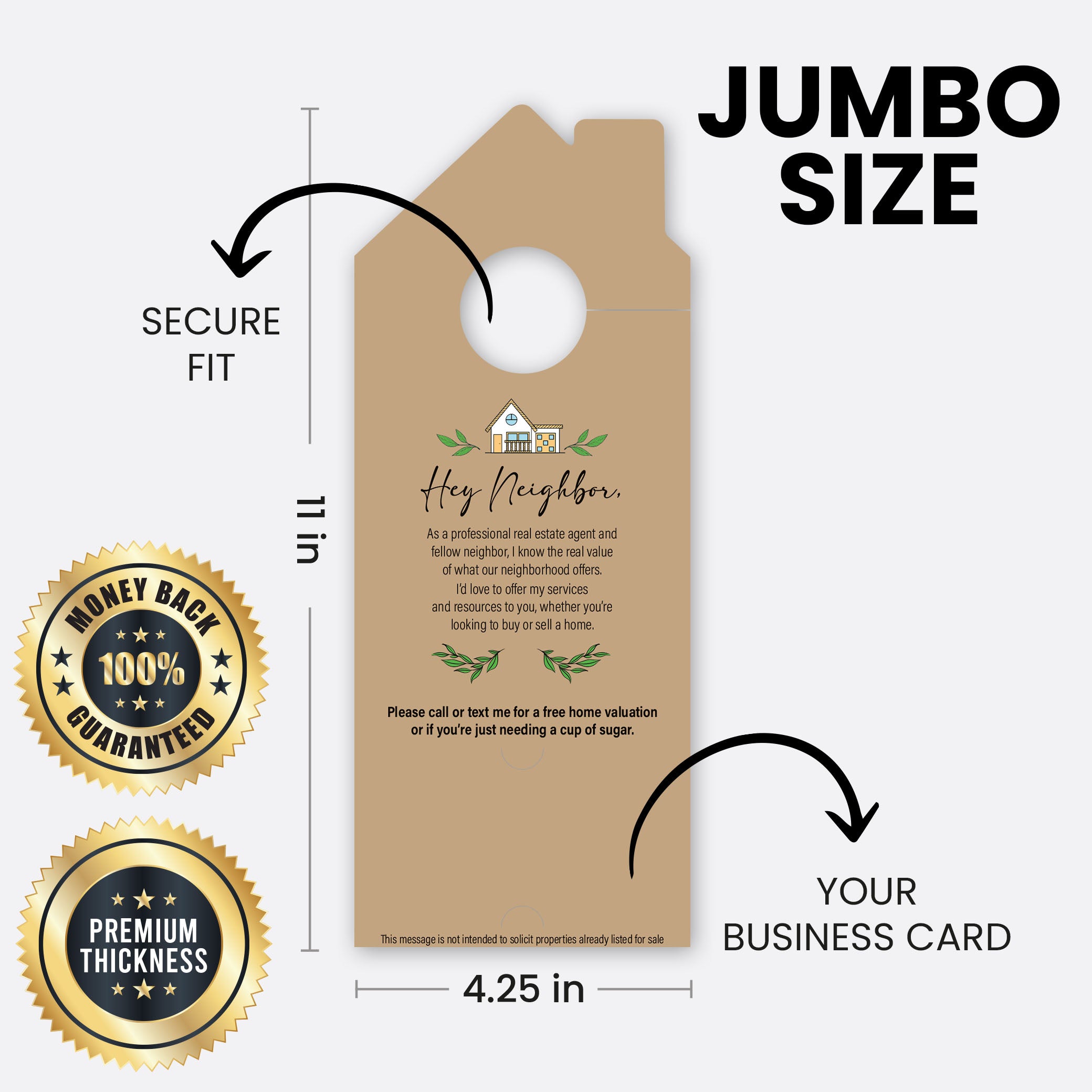 Hey Neighbor | Door Hanger Realtors