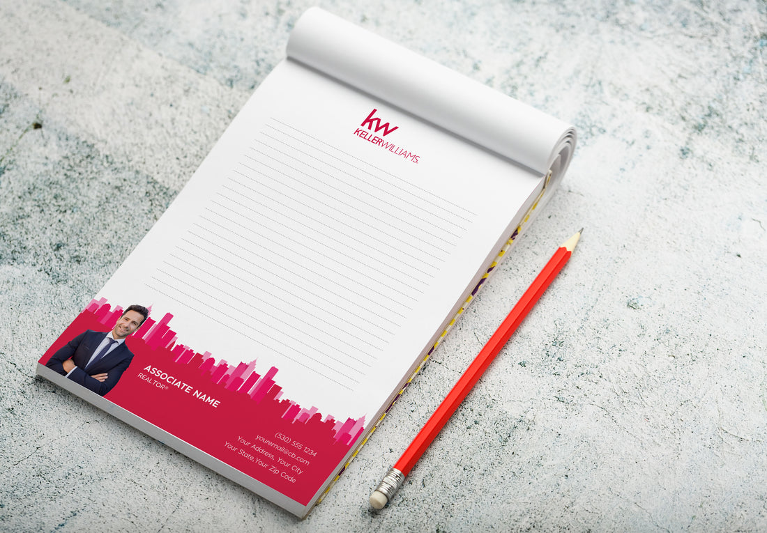 Keller Williams Custom Realtor Notepad