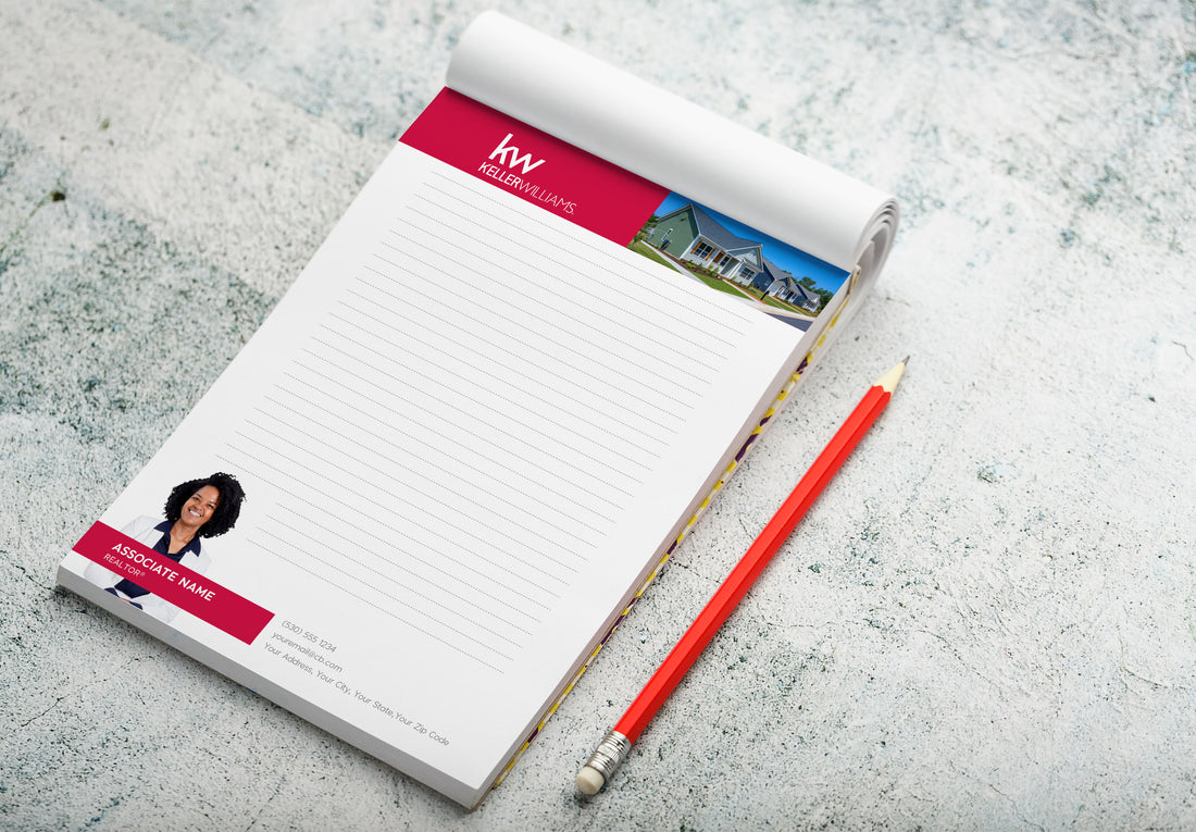 Keller Williams Custom Realtor Notepad