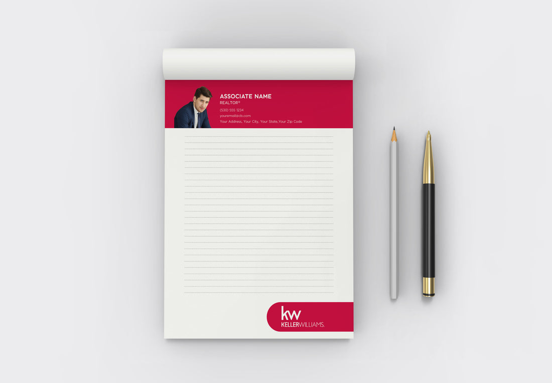 Keller Williams Custom Realtor Notepad