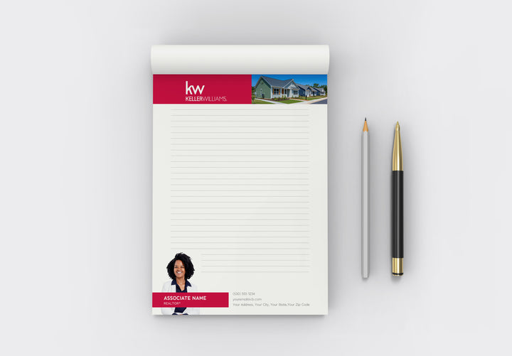Keller Williams Custom Realtor Notepad