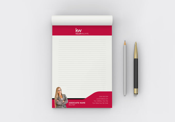 Keller Williams Custom Realtor Notepad