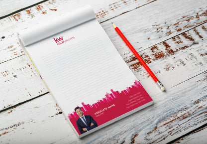 Keller Williams Custom Realtor Notepad