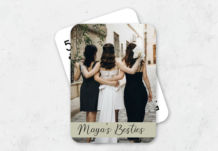 Bridesmaid |  Custom  |  Playing Cards