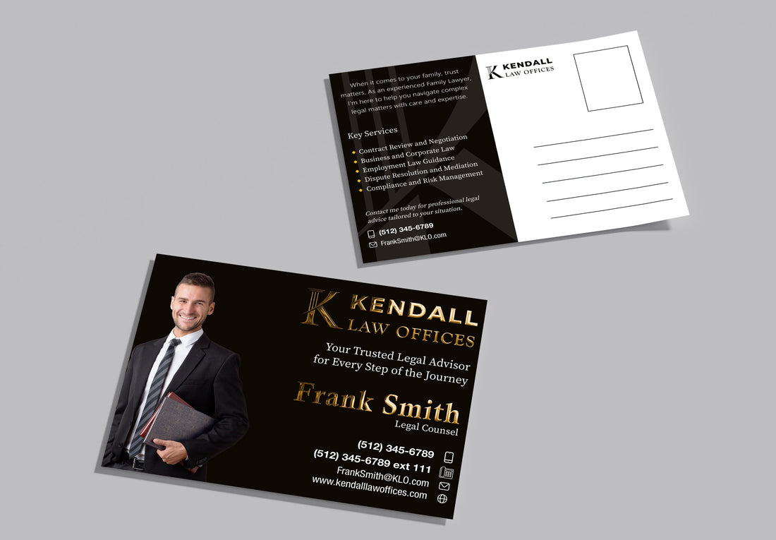 Postcards for Legal Professionals | Luxury