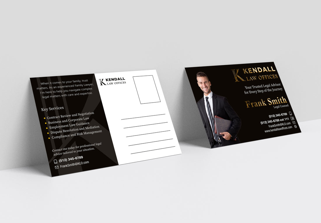 Postcards for Legal Professionals | Luxury