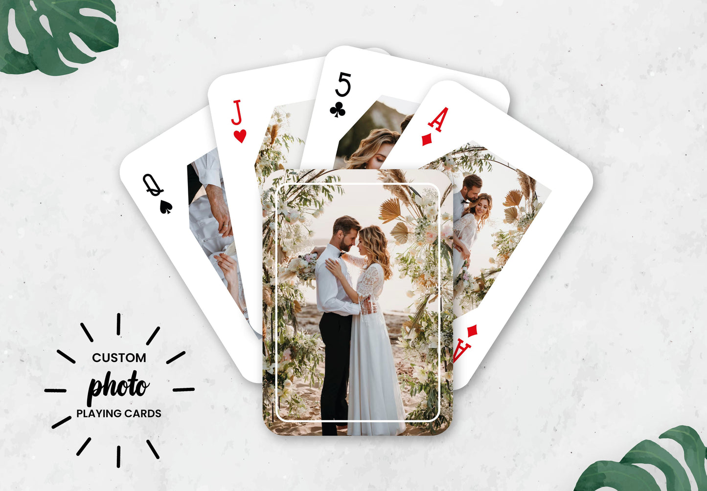 Wedding Anniversary |  Custom  |  Playing Cards