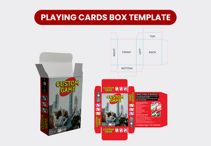 Best Friends Custom Game Playing Cards