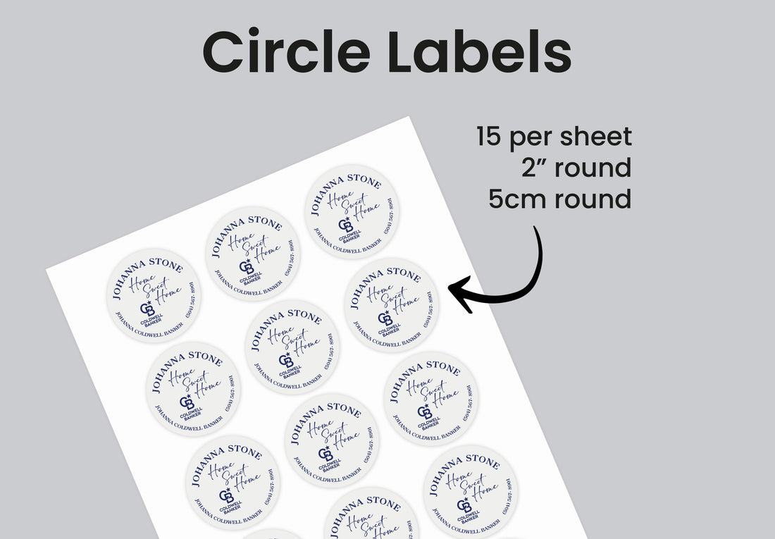 Labels  | Coldwell Banker | Thank You Stickers