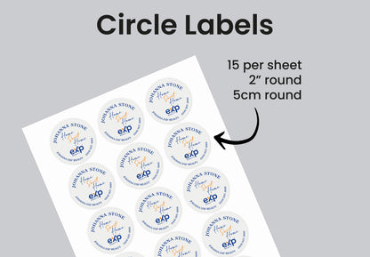 Labels  | eXp Realty | Thank You Stickers