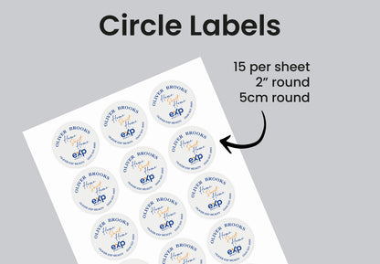 Labels  | eXp Realty | Thank You Stickers