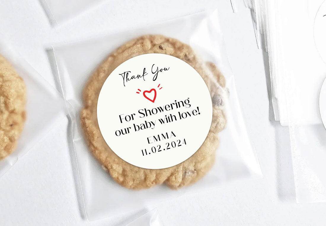 Baby Shower Thank You Stickers