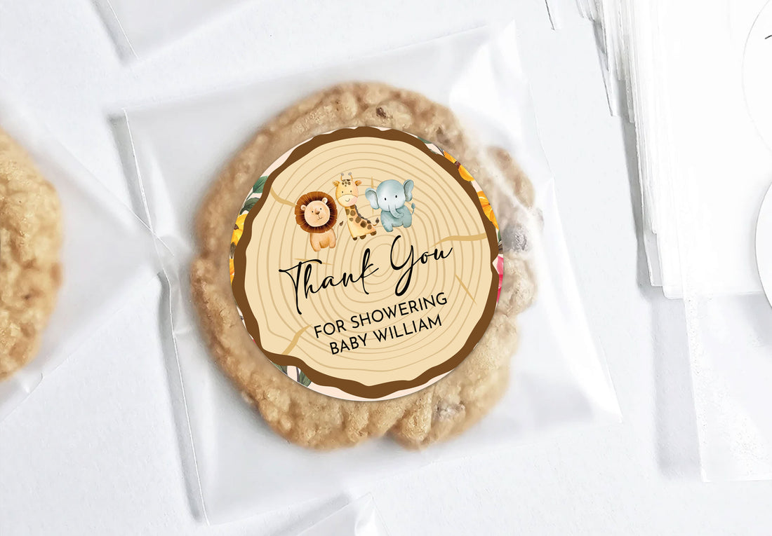 Baby Shower Thank You Stickers