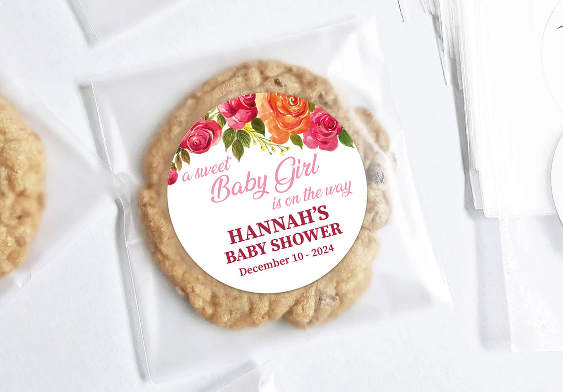 Baby Shower Thank You Stickers