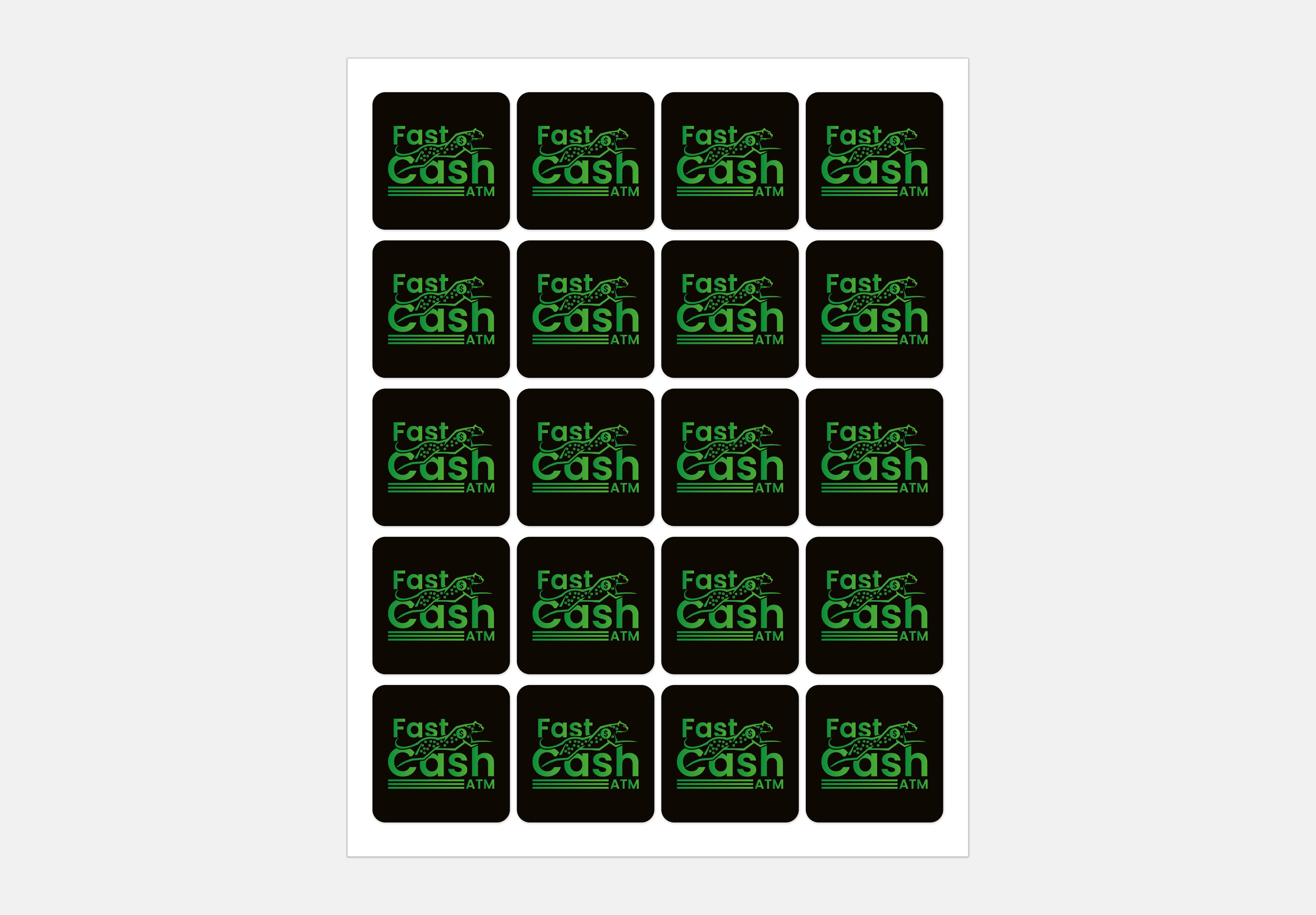 Round Logo Stickers | Custom Business Labels | Circle Branding Stickers | Stickers Size Options| personalized label stickers