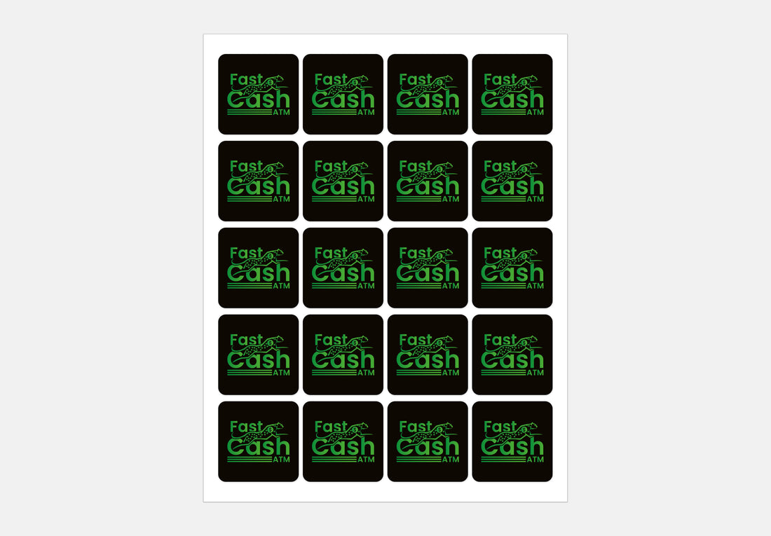 Round Logo Stickers | Custom Business Labels | Circle Branding Stickers | Stickers Size Options| personalized label stickers