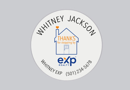 Labels  | eXp Realty | Thank You Stickers