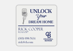 Coldwell Banker Stickers | Custom Realtor | Personalized Business Sticker | Happy Mail Sticker | Small Shop Sticker | Thank you Stickers