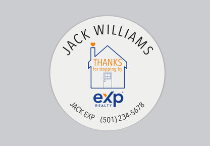 Labels  | eXp Realty | Thank You Stickers