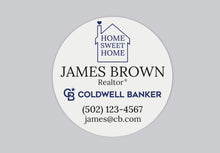 Load image into Gallery viewer, Coldwell Banker Stickers | Custom Realtor | Personalized Business Sticker | Happy Mail Sticker | Small Shop Sticker | Thank you Stickers
