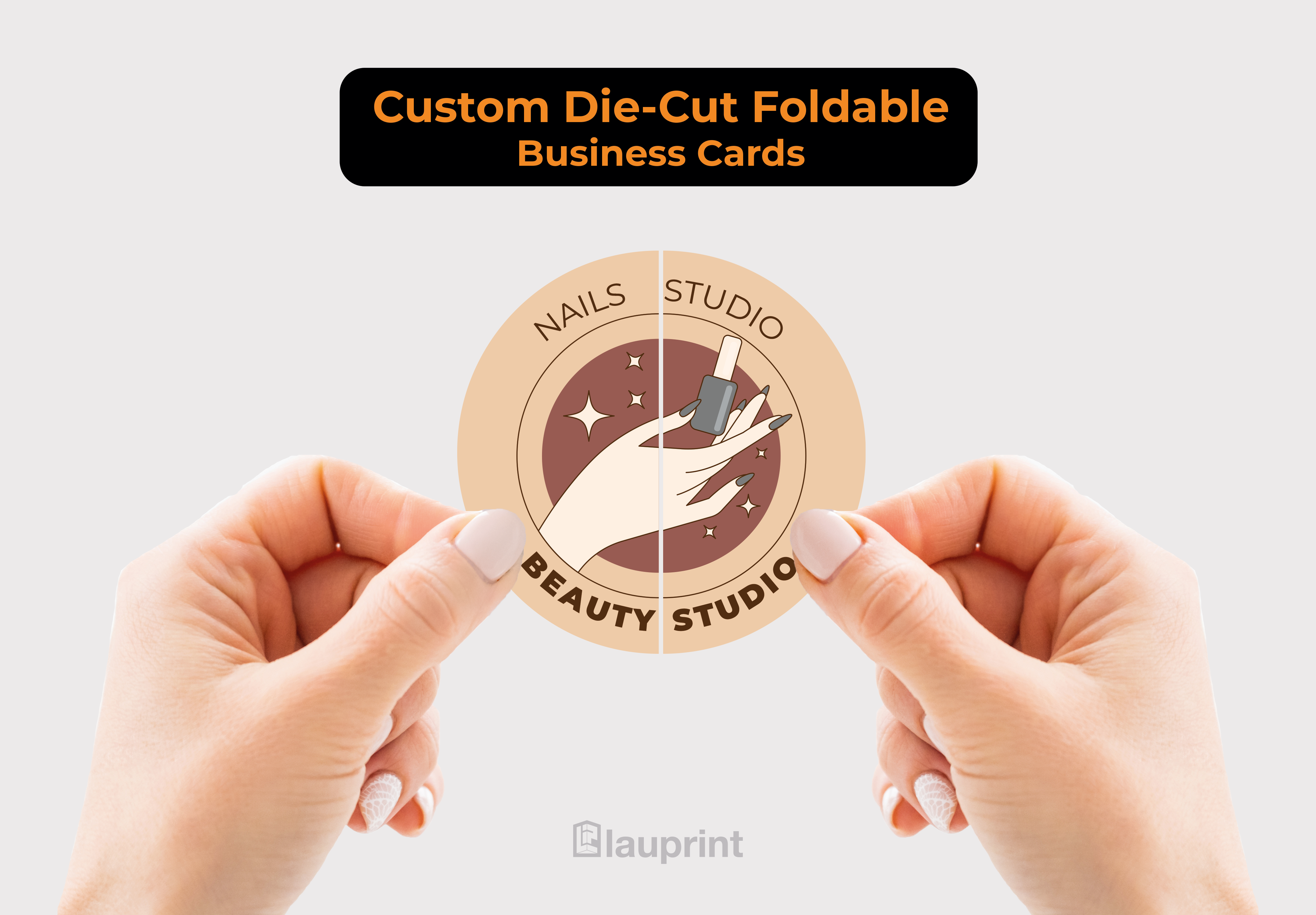 Shaped Business Cards | Nails (1)