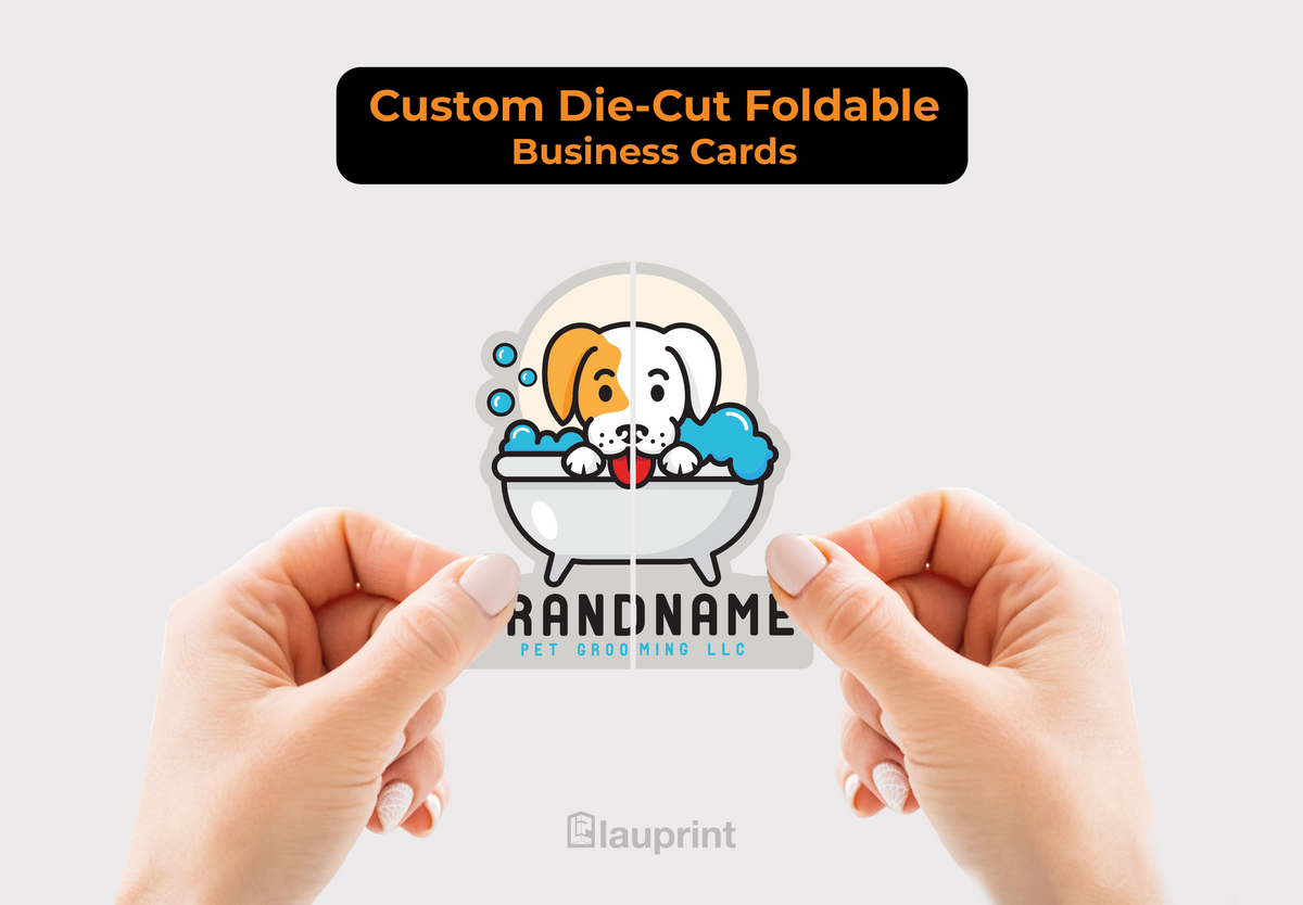 Shaped Business Cards | Pet Spa (2)