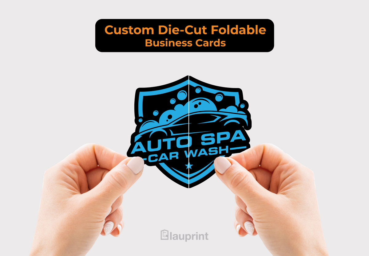 Shaped Business Cards | Car Wash (2)