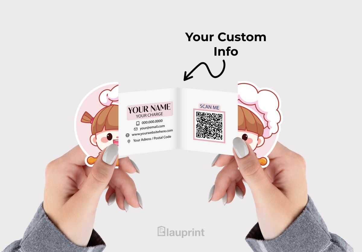 Shaped Business Cards | Bakery (1)