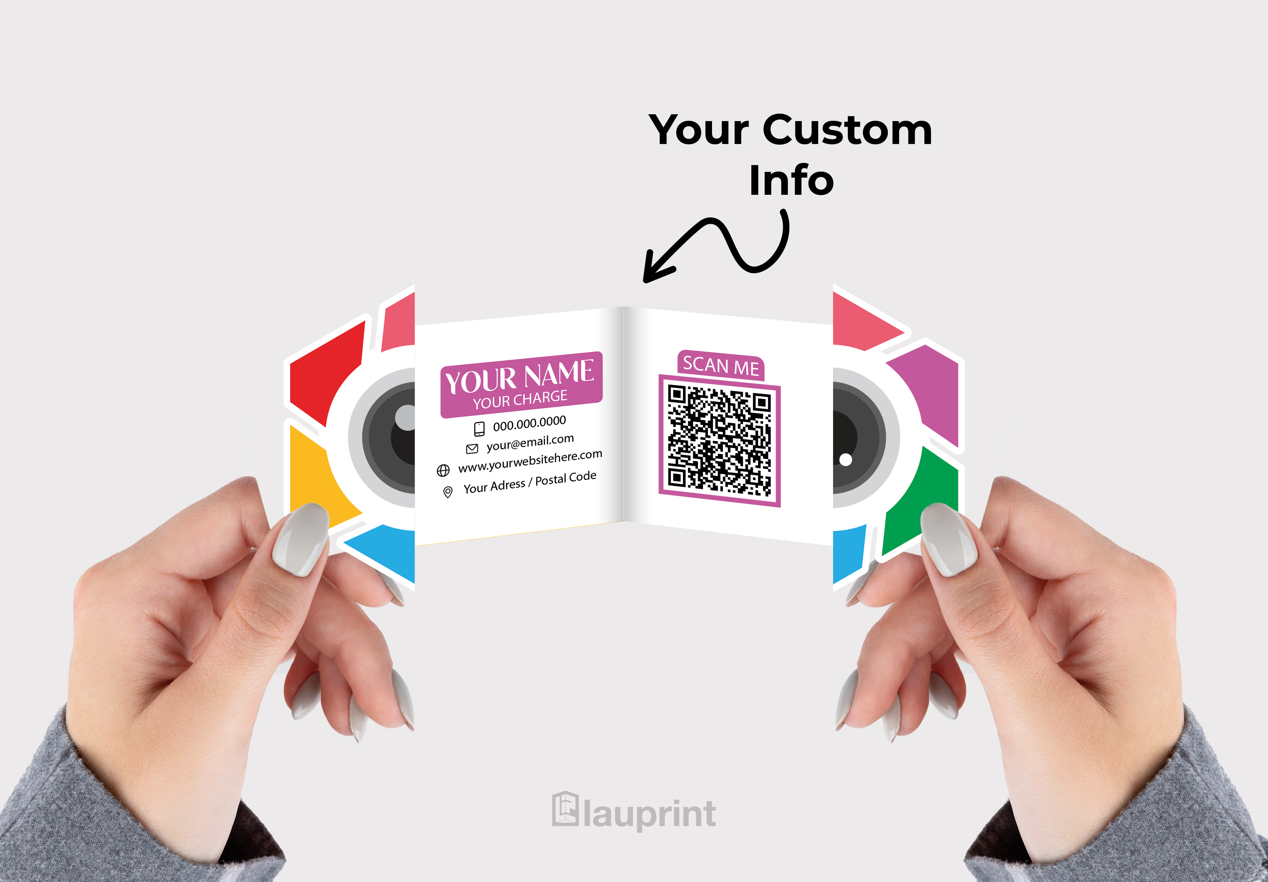 Shaped Business Cards | Photoshoot (2)