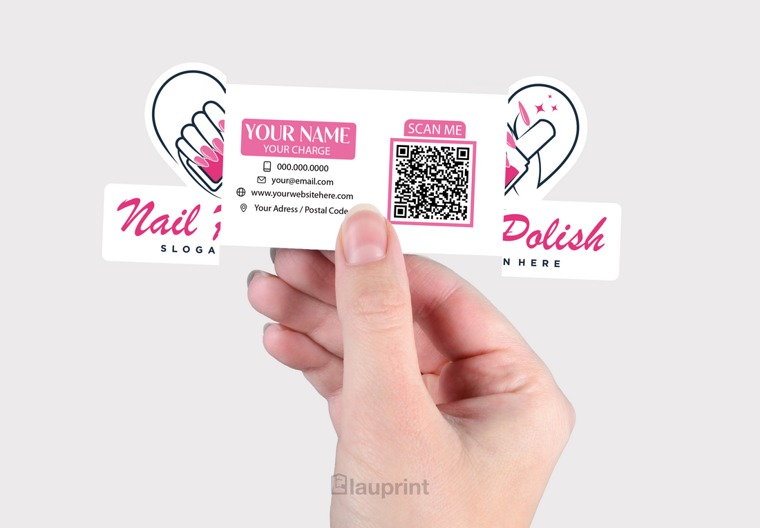 Shaped Business Cards | Nails (2)