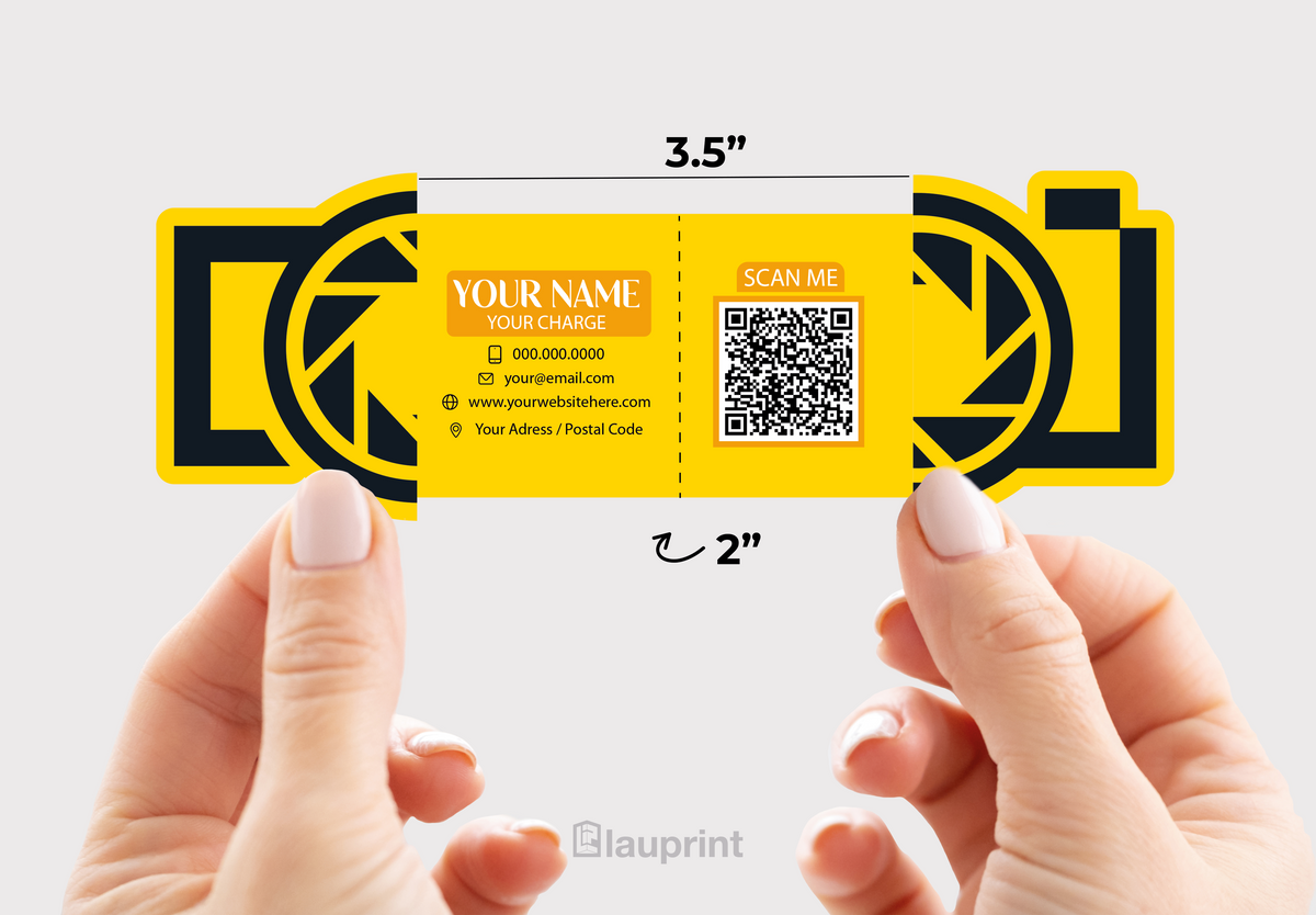 Shaped Business Cards | Photoshoot (1)