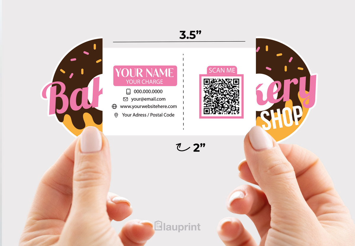 Shaped Business Cards | Bakery (4)