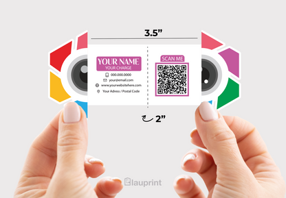 Shaped Business Cards | Photoshoot (2)