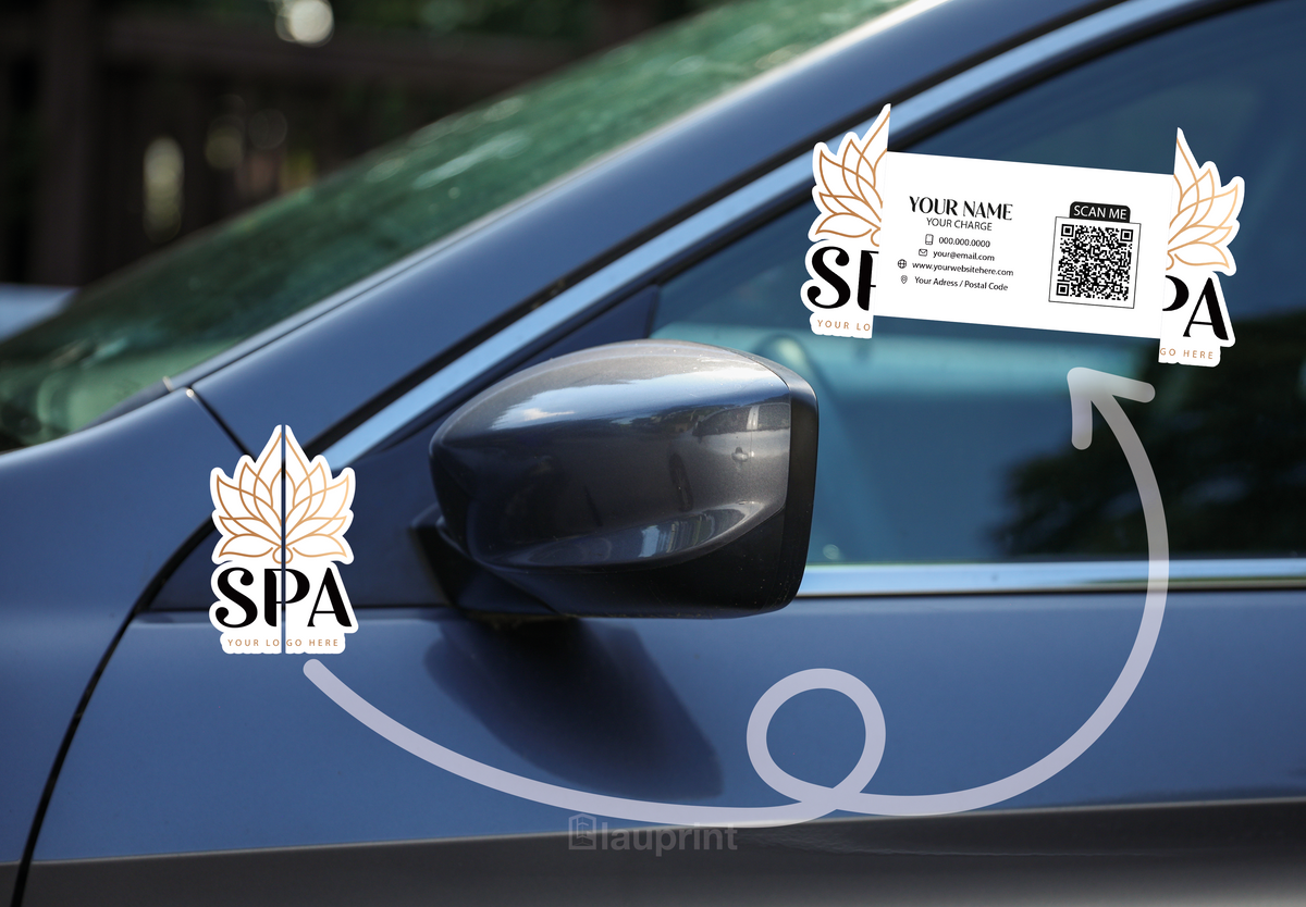 Shaped Business Cards | Spa (1)