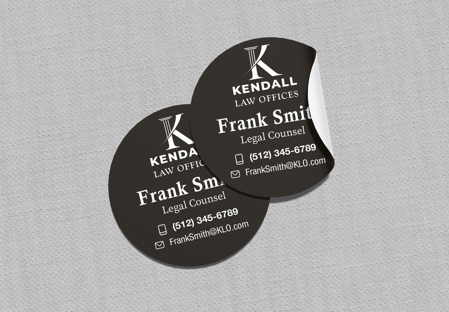 Custom Stickers for Law Firms