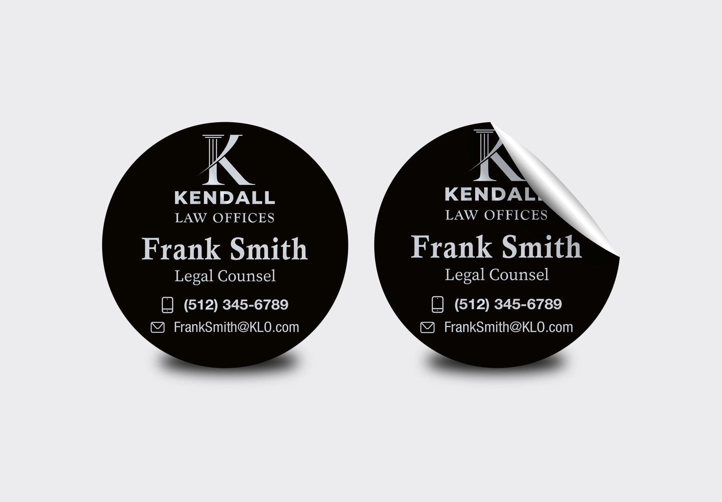 Custom Stickers for Law Firms