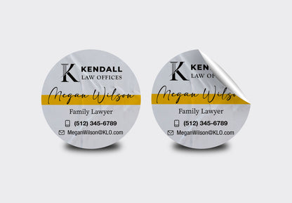 Custom Stickers for Law Firms