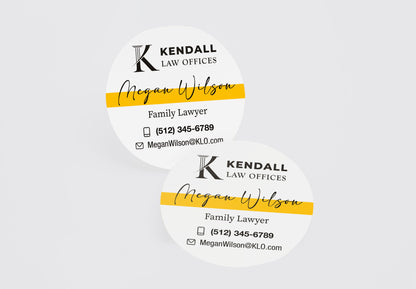 Custom Stickers for Law Firms