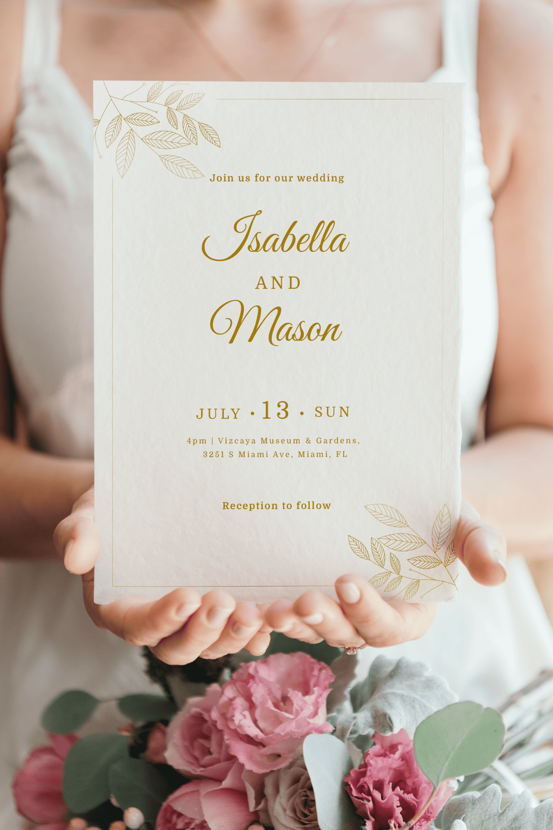 Wedding invitation | Premium