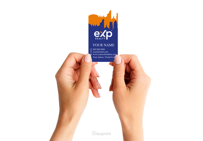 eXp Realty Shaped Business Cards