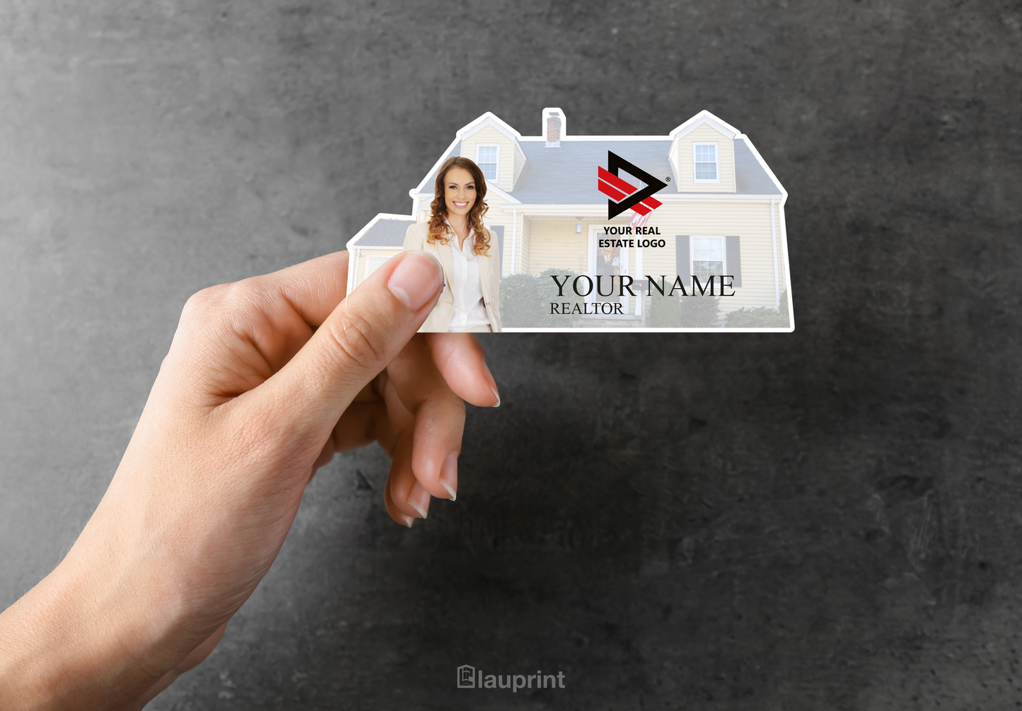 Custom | Shaped Business Cards for Realtors