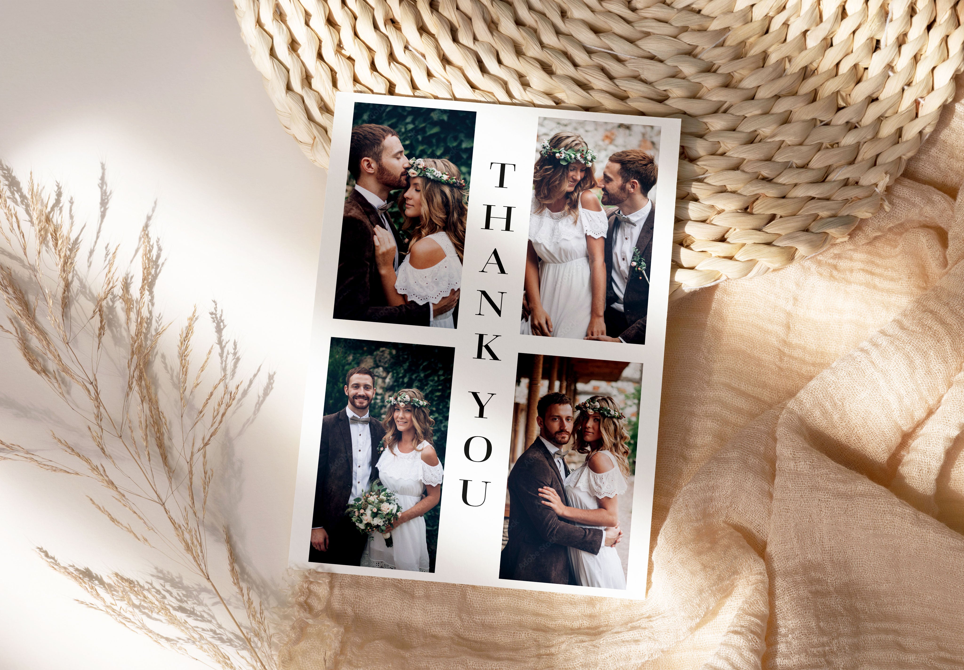 Thank you Cards For Wedding